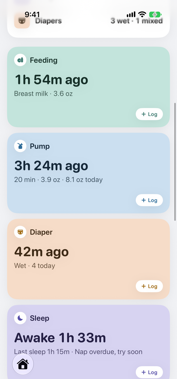 A stack of insight cards on the Little Loops dashboard.